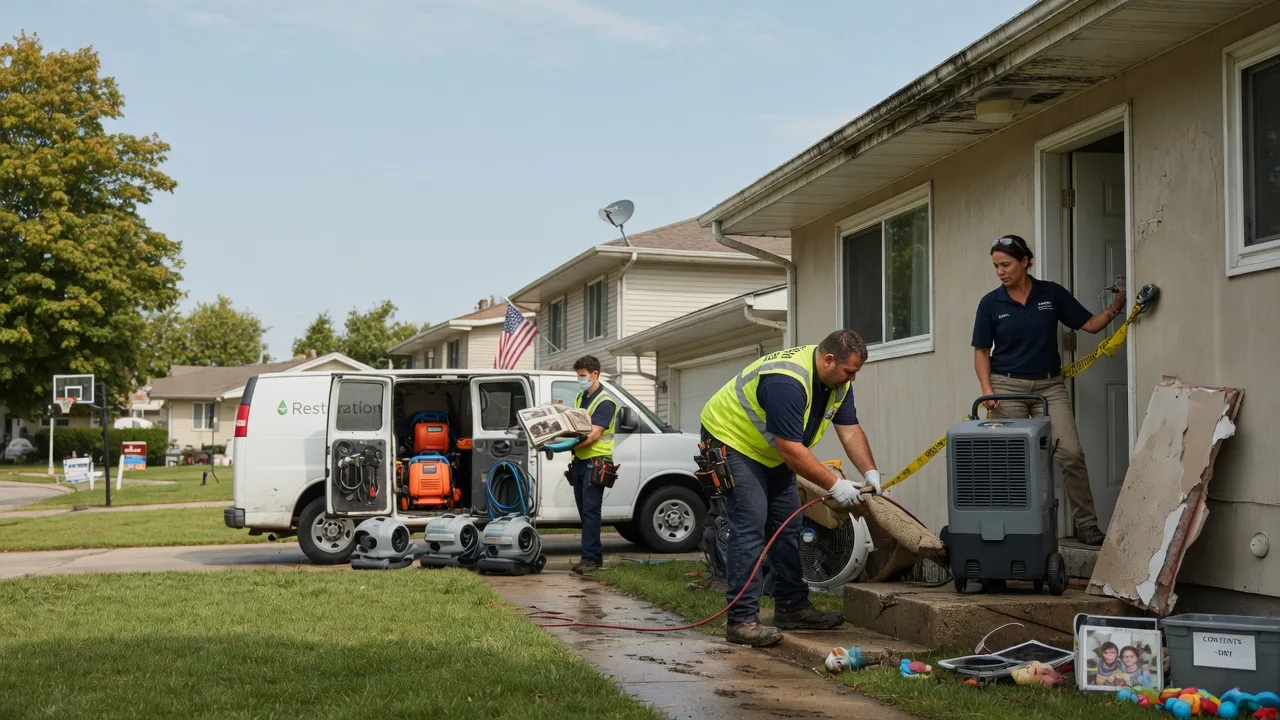 Water Damage Restoration in Glasgow, WV near me